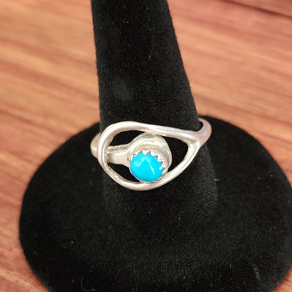 Silver Turquoise Ring